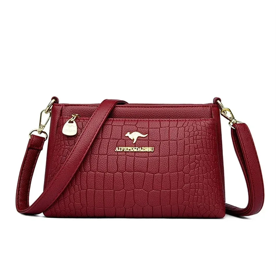 Elegant Soft Leather Tote Bag for Women - Versatile Designer Handbag with Adjustable Shoulder Strap and Large Capacity